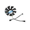 100MM 87MM DC12V 4PIN GAA8S2U FDC10H12D9-C GPU Fans for PowerColor RX 5600XT 5700XT 5700 X Graphics Card Cooling Fan (Fan-B) view 3