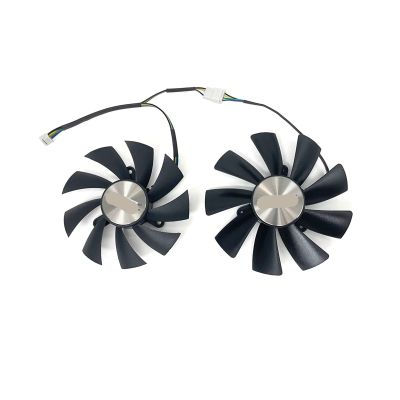 100mm GAA8S2H GAA8S2U 87mm GA92S2H Dual Graphics Card Cooler Fan(Black 2-Fan)
