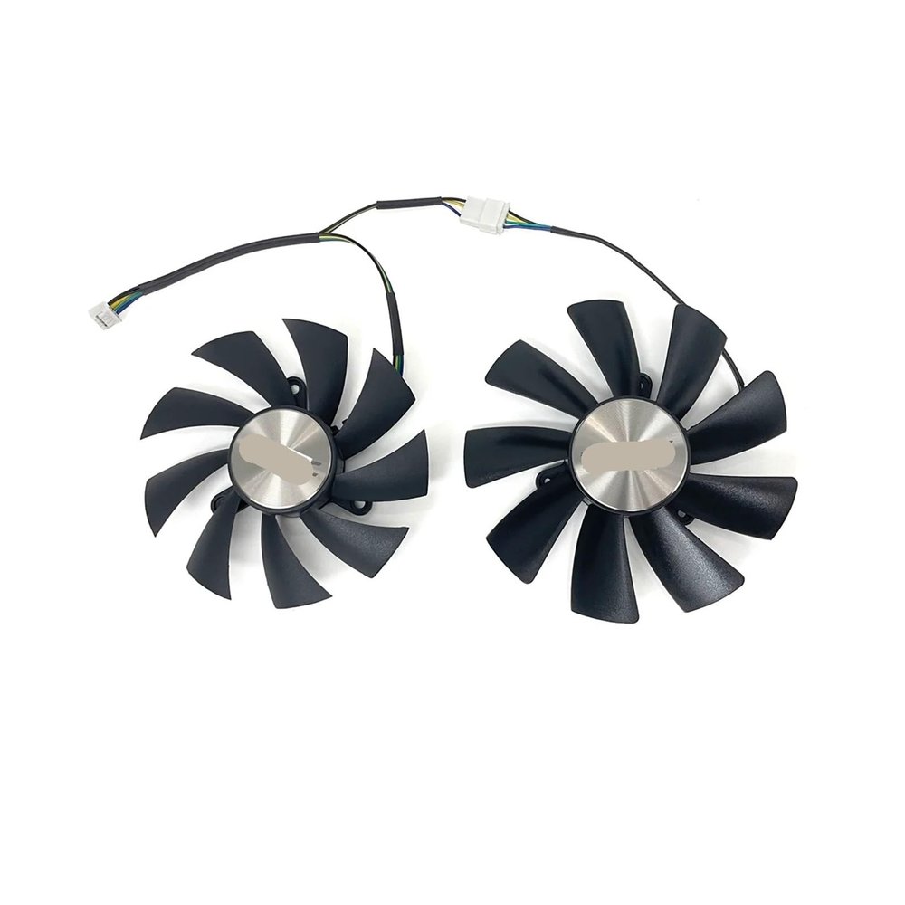 100mm GAA8S2H GAA8S2U 87mm GA92S2H Dual Graphics Card Cooler Fan(Black 2-Fan)