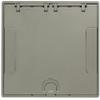 Hubbell - 610GTCVRNK - Hubbell Premise Wiring CFB Cable Organizer - Flush Cover Assembly - Nickel Powder Coat - 10.50 view 1