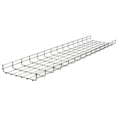 Hubbell - HBT0212ZP - Hubbell Wiring Device-Kellems Wire Basket Tray, 2 X 12 X 118, Electro Zinc Plated - Wire Basket