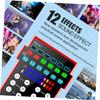 NUOBESTY 1pc Live Sound Phone Sound Card Noise Reduction Dj Mixer for Streaming view 4