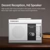 TOMASHI Cassette Player Tape Recorder FM AM Radio with Built-in Speaker,Microphone F-315B view 3