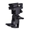 DOITOOL B-Type Flash Bracket Mount for DSLR Cameras Swivel Light Stand Speedlight Holder Compatible Off-Camera Flash for Photography and Studio Use view 1