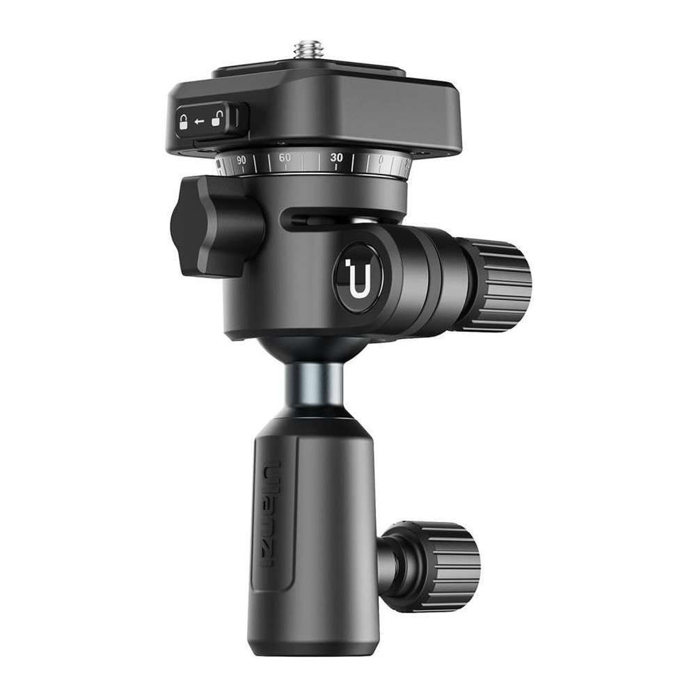 Ulanzi T112 TH02 Uka Inverted Ball Head with Quick Release Plate 360 Rotation Camera Mount Monopod Tripod Camera DSLR
