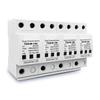 385V AC SPD 4P 120KA 160KA 200KA Surge Protective Device High Current Din Rail T2(160KA) view 2