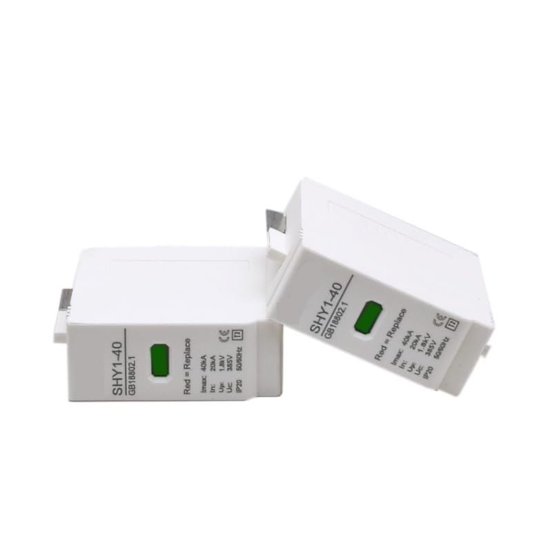 Replace Modular AC 275V 385V 420V Replacement Inserts for Lightning Surge Protector Low-Voltage Arrester Protective Device(1Pcs Modular 145V,10-20KA)