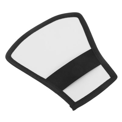 DIYEAH Two-Sided Flash Diffuser Softbox for Speedlight Silver/White Light Reflector Easy Installation for Photography