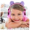 POPETPOP Adorable Plush Ear Headset for Lightweight Ear Design Safe Volume Limit for School Travel Present for Birthdays and Holidays Compatible with Jack view 3