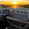(2Pack) 2025 2026 Chevy Tahoe Screen Protector Anti Glare Matte for Chevy Tahoe (LS/LT/RST/Z71/Premier/High Country) 17.7" Media Screen Cover & 11" Dashboard Screen Saver 2026 Chevy Tahoe Accessories view 1