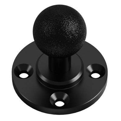 BGNing M4 Self-Tapping Screw Fixing Holes for Accessories Such as Magic Hands and Monster Hands with 1/4 3/8 M6 Screw Holes for Desktop and Wall Self-Tapping Screw Fixing (One inch Ball Head Model)