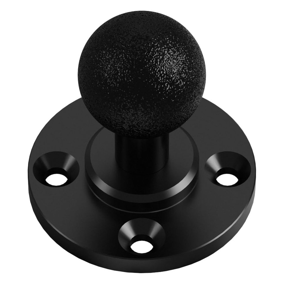 BGNing M4 Self-Tapping Screw Fixing Holes for Accessories Such as Magic Hands and Monster Hands with 1/4 3/8 M6 Screw Holes for Desktop and Wall Self-Tapping Screw Fixing (One inch Ball Head Model)