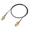 2Pcs WiFi Antenna Extension Cable for NGFFM. 2 Wireless Card, RP-SMA Male Connector Wire Line Cord 31cm, Suitable for 802.11ab/gn/ac, for 8265/5B222, Applicable Scene: Enhancing Receiving Signal view 4