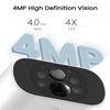 ARCCTV Solar Security Cameras Wireless Outdoor, 4 Cam-Kit, 4MP Solar Security Camera Wireless System, Color Night Vision, Motion Detection, No Monthly Fee, 64GB Memory Card view 3