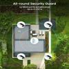 ARCCTV Solar Security Cameras Wireless Outdoor, 4 Cam-Kit, 4MP Solar Security Camera Wireless System, Color Night Vision, Motion Detection, No Monthly Fee, 64GB Memory Card view 4