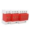 1Pcs AC SPD Surge Protector 2P 3P 4P Low Voltage Distribution Household Arrester Protection Device Switch Module LBO(4P AC,30-60KA(385V)) view 1