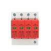 1Pcs AC SPD Surge Protector 2P 3P 4P Low Voltage Distribution Household Arrester Protection Device Switch Module LBO(4P AC,30-60KA(385V)) view 3