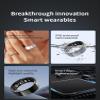 Smart Ring, Mens Smart Health Rings w/Extra Charger Case Bluetooth Health Ring w/Heart Rate Sleep Blood Oxygen Monitor Waterproof Fitness Tracker Pedometer Calories, Rose Gold #7 view 2
