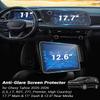 (4Pack) 2026 Tahoe Screen Protector Anti Glare Matte for 2025 2026 Chevy Tahoe(LS/LT/RST/Z71/Premier/High Country)17.7" Infotainment 11" Speedometer Side 12.6" Rear Media Screen Cover Accessories view 2