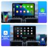 2+32G 10.1-inch Android 14 Car Stereo WiFi 6 IPS Touchscreen Screen Car Radio with Carplay & Android Auto Support Backup Camera GPS FM Navi Bluetooth 5.4 SWC view 3