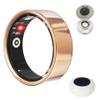 Fitness Rings for Women, Smart Ring for Sleep Heart Rate Blood Pressure Oxygen Monitor Waterproof Activity Ring Tracker Pedometer Calories Step Counter w/Charger Case, Rose Gold #12 view 1