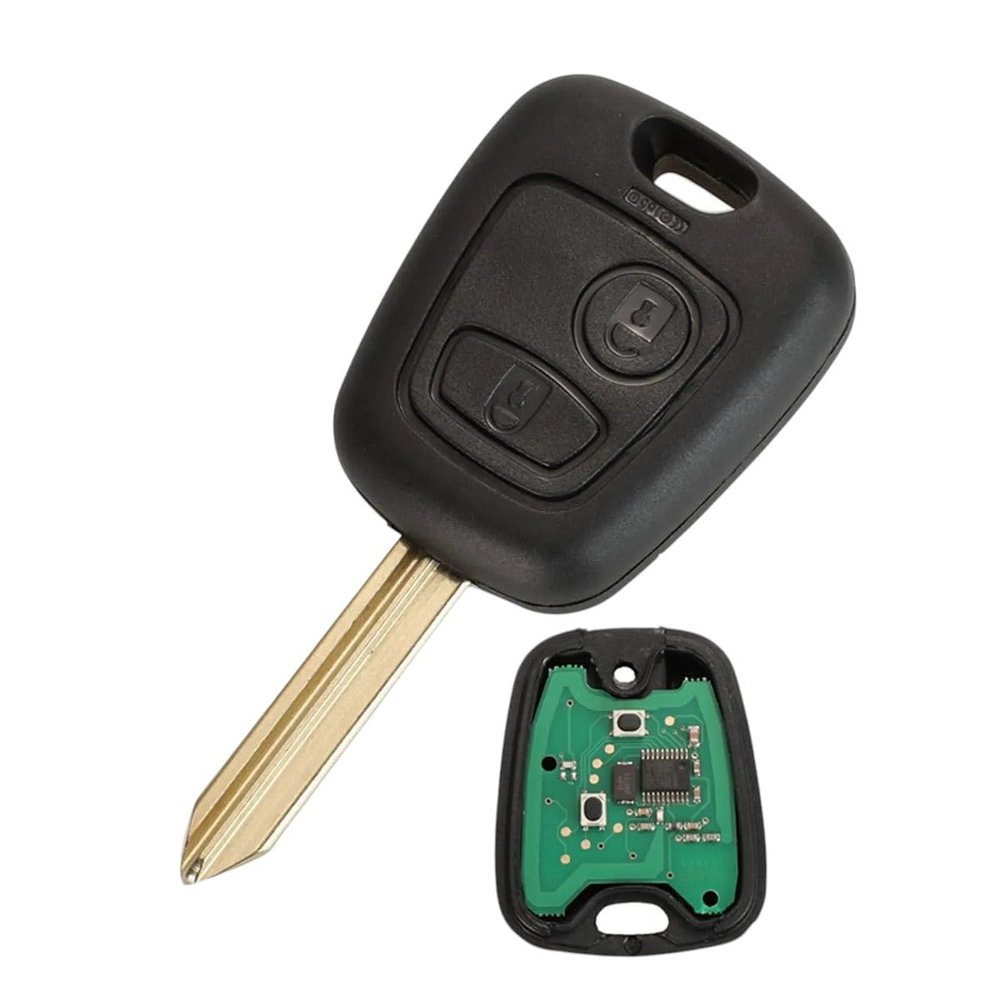2 Buttons Remote Control Car Key Cover Case 433mhz for Partner Expert Boxer SX9 for Citroen Elysee