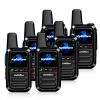 6 Pack Global Walkie Talkie-Unlimited Distance Walkie Talkie-Long Distance walkie Talkie with Clear Audio for Truck Drivers to Communicate remotely During Logistics Operations(SIM Card Included) view 1
