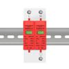 1pc AC SPD 1P 2P 3P 4P 20~40KA 30KA~60KA 385V House Lightning Surge Protector Protective Low-Voltage Arrester(20-40KA) view 2