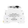 Din Rail LED Display SPD Surge Protective Device Lightning Strike Counter 220V 50/60Hz 0-999 Times to-LSC(Transparent White) view 2