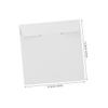 VOSAREA 10pcs Cardboard Cd DVD Mailer Envelopes Cd Storage Sleeves for Moving Lightweight Packaging Scratch Protection view 2