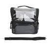 REXVTNS Barber Tool Bag, Large Capacity Stylist Storage for Scissors, Combs, Hair Tools, Multifunctional & Portable, Sturdy PVC + Cloth Material, Salon & Home Use view 1