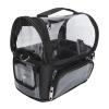 REXVTNS Barber Tool Bag, Large Capacity Stylist Storage for Scissors, Combs, Hair Tools, Multifunctional & Portable, Sturdy PVC + Cloth Material, Salon & Home Use view 2