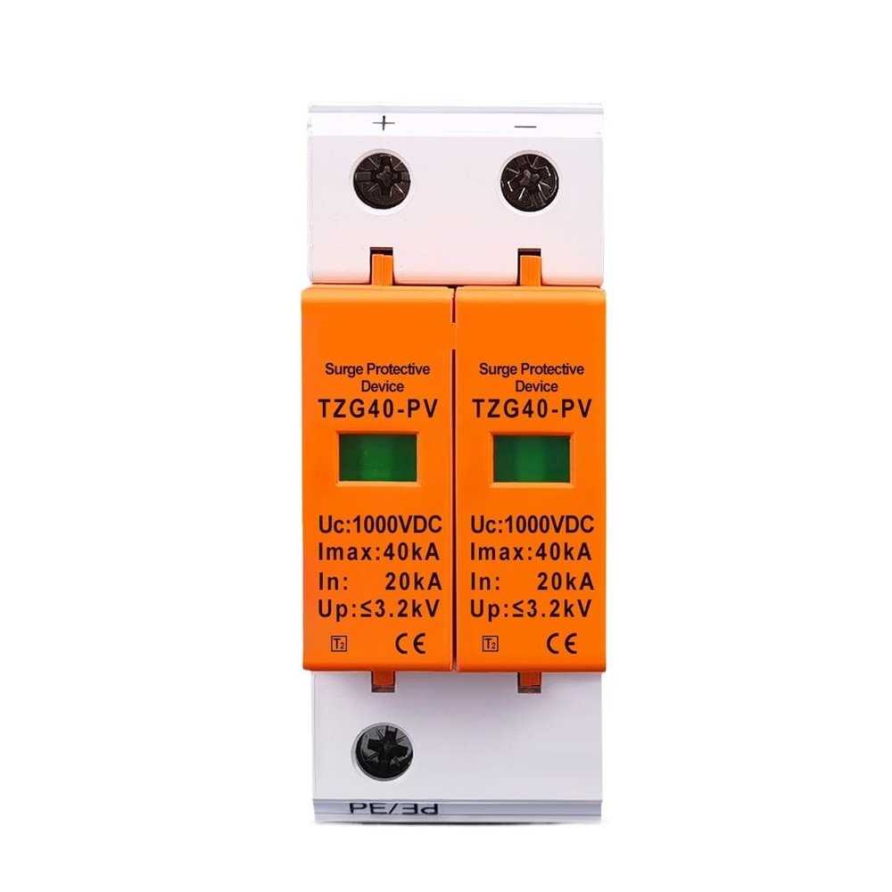 DC SPD 1000V 20KA~40KA House Surge Protector Protective Low-Voltage Arrester Device(500V)