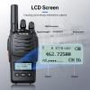 Retevis H777D Walkie Talkies Long Range with LCD Screen, USB -C Charging, Portable FRS Two Way Radios for Adults, Handsfree, Durable Walkie Talkie for Restaurant Retail Warehouse School(10 Pack) view 2