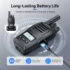 Retevis H777D Walkie Talkies Long Range with LCD Screen, USB -C Charging, Portable FRS Two Way Radios for Adults, Handsfree, Durable Walkie Talkie for Restaurant Retail Warehouse School(10 Pack) view 4