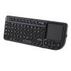2.4GHz Wireless Touchpad Keyboard - Rechargeable Backlit Compact Touch Keyboard with Integrated Trackpad, for PC, for PS, for Android, for Linux view 1