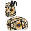 Adornori Sunflower Travel Backpack Carry On Flight Approved for Women Men, 18.9 Inch Large Flower Airline Approved Luggage Weekender Backpacks view 2
