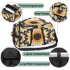 Adornori Sunflower Travel Backpack Carry On Flight Approved for Women Men, 18.9 Inch Large Flower Airline Approved Luggage Weekender Backpacks view 4