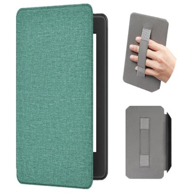 Akacy Fabric Pattern with Handle case for 7.0-inch Kindle 2024 (12th gen) - Ultra Thin Soft TPU case, Lightweight and Durable (8)