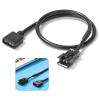 HERAON Motherboard 12V 4Pin RGB 5V 3Pin Conversion Adapter Cable for PC Computer LED Light Strip Line 3Pin/4Pin Male Female view 2