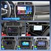 4GB+64GB Car Radio for Toyota Camry 2015 2016 2017 Upgrade: 10.1" Touchscreen 1280 * 800 1.8GHZ CPU Head Unit Stereo Carplay Android Auto, Bluetooth 5.4, GPS, Backup Camera FM/SWC, Split Screen view 2