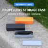 XBERSTAR Propeller Storage Case for DJI Mavic 4 Pro Blades Propellers Case Portable Protection Box, Gray, Neo Drone Storage Box view 2