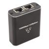 Aluminum Alloy Ethernet Splitter RJ45 Network Port Switch for 2 Computers, 1000Mbps Speed Sharing view 3