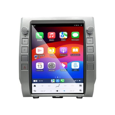 Lizpofly 12.1in HD Touch Screen Car Radio for Toyota Tundra 2014 2015 2016 2017 2018 Upgrade Tesla Style Wireless Carplay Android Auto Head Unit Multimedia Car Player GPS Navigation4+64