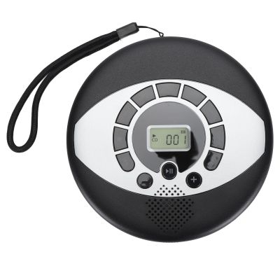 Portable CD Player with Speaker Support Headphone Insertion USB Rechargeable AntiskipABSDisc Material