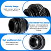 4 Pack G1/4" 5mm Male to Male Connector, Elbow Water Cooling Fittings, G1/4 Males to Males Extender Fitting, G 1/4 Water Cooling with Sealed O-Ring for Computer Accessories view 4
