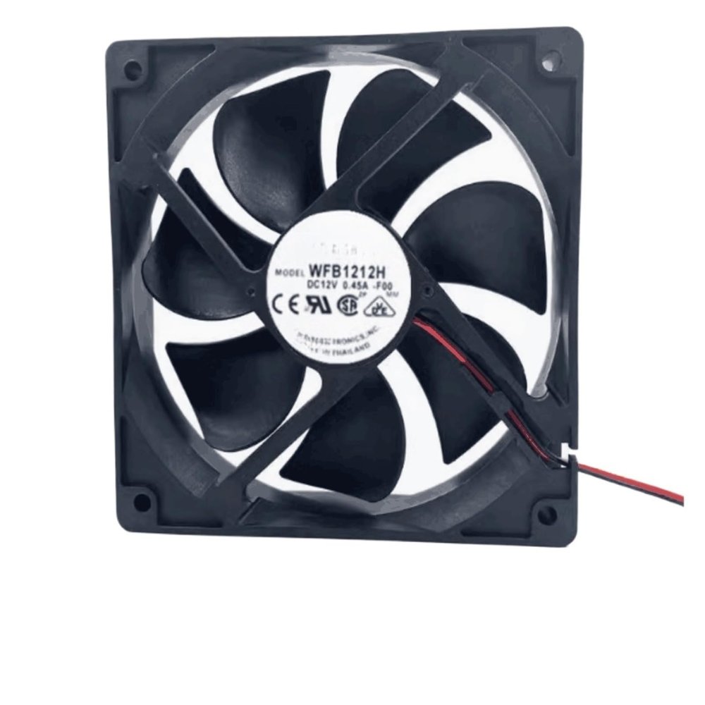 WFB1212H 12025 12V 0.45A 12cm 2 Lines Power Chassis Cooling Equipment Fan
