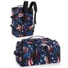 Adornori 4th of July Travel Backpack Carry On Flight Approved for Women Men, 18.9 Inch Large Patriotic Memorial Day Airline Approved Luggage Weekender Backpacks view 2