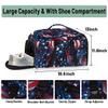 Adornori 4th of July Travel Backpack Carry On Flight Approved for Women Men, 18.9 Inch Large Patriotic Memorial Day Airline Approved Luggage Weekender Backpacks view 3