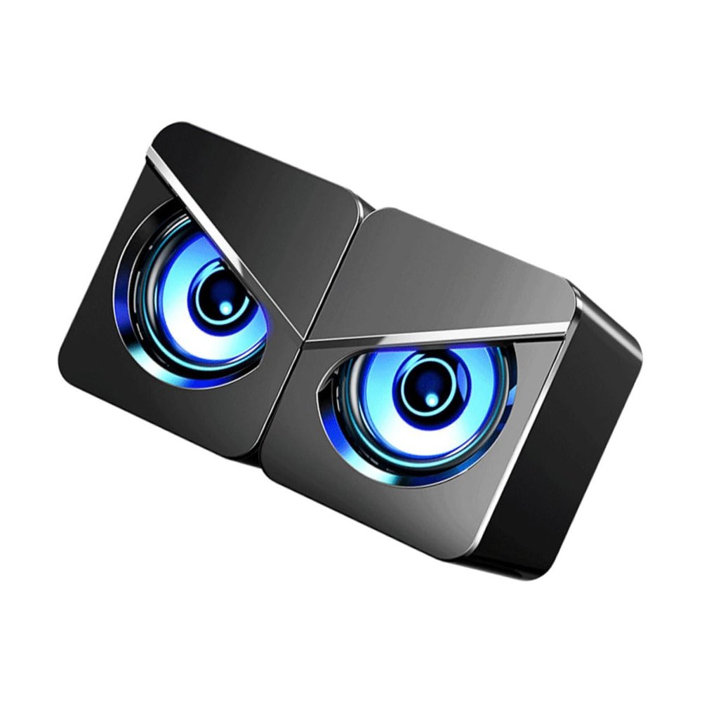 Angoily USB Wired Computer Speaker System for Desktop and Laptop High Volume Bass Soundbar for Home Office Gaming Compatible